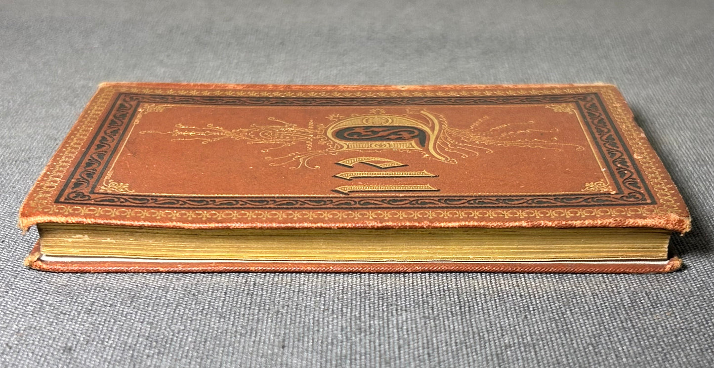 1873 “William Tell” by Schauspiel von Schiller Miniature Hardcover Book Printed in Berlin, Germany