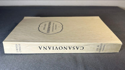 Vintage 1956 “Casanoviana: An Annotated World Bibliography of Jacques Casanova de Seingalt and of Works Concerning Him” Limited Edition Softcover Book (#480/500)