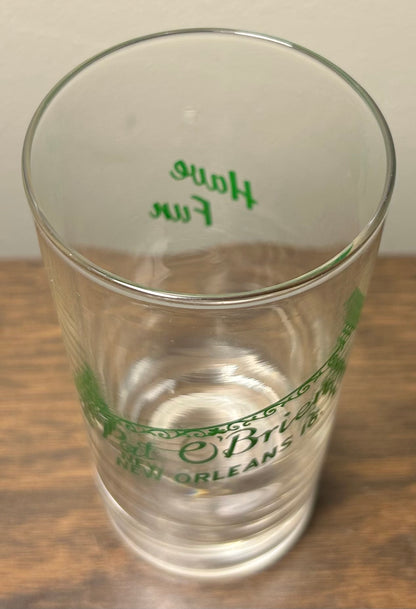 Vintage 1950’s Pat O’Brien’s New Orleans 16 Highball Glass