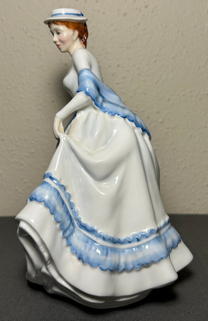 Vintage English 1987 Royal Doulton Porcelain Summertime Figurine (HN 3137) (International Collectors Club) (Retired)l