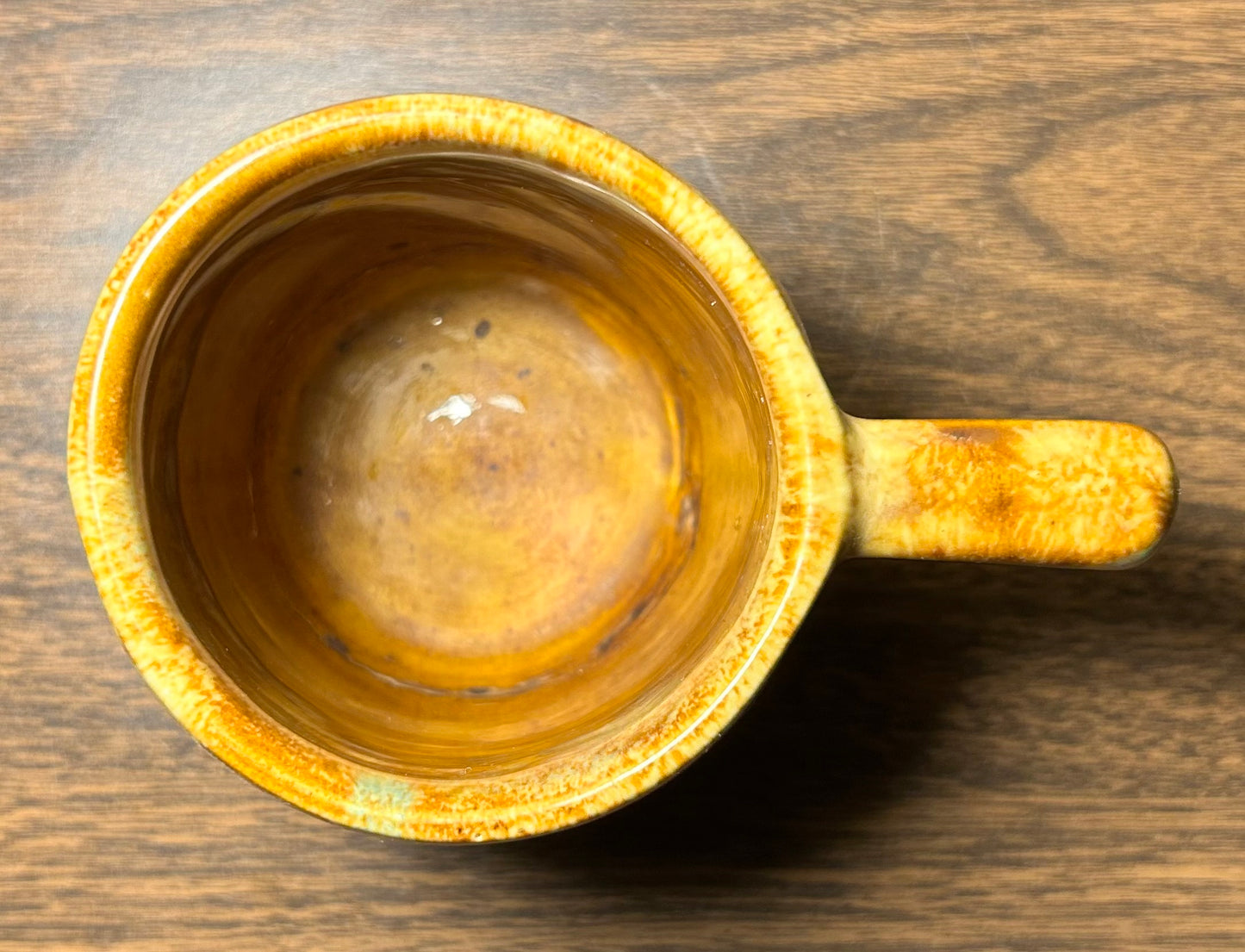 Vintage 1970’s Hot Springs Booger Hollow, Arkansas Art Pottery Drip Glaze Clay Coffee Mug