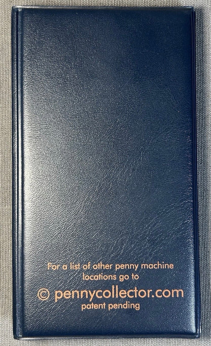 40 Pressed Penny Elongated Coins Collection in Vinyl Collector Case