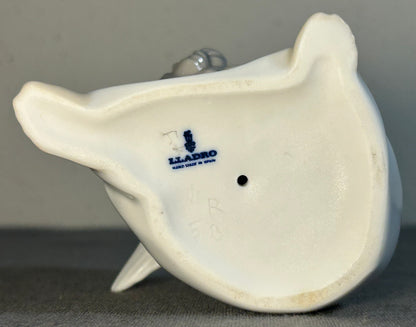 Vintage 1970’s Spanish Lladro Porcelain Angel Thinking Figurine (Retired)