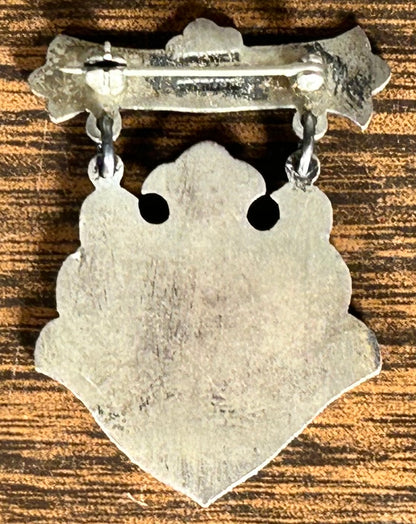 Vintage 1958 American Leonard Krower Sterling Silver Spelling Award Medal (New Orleans)