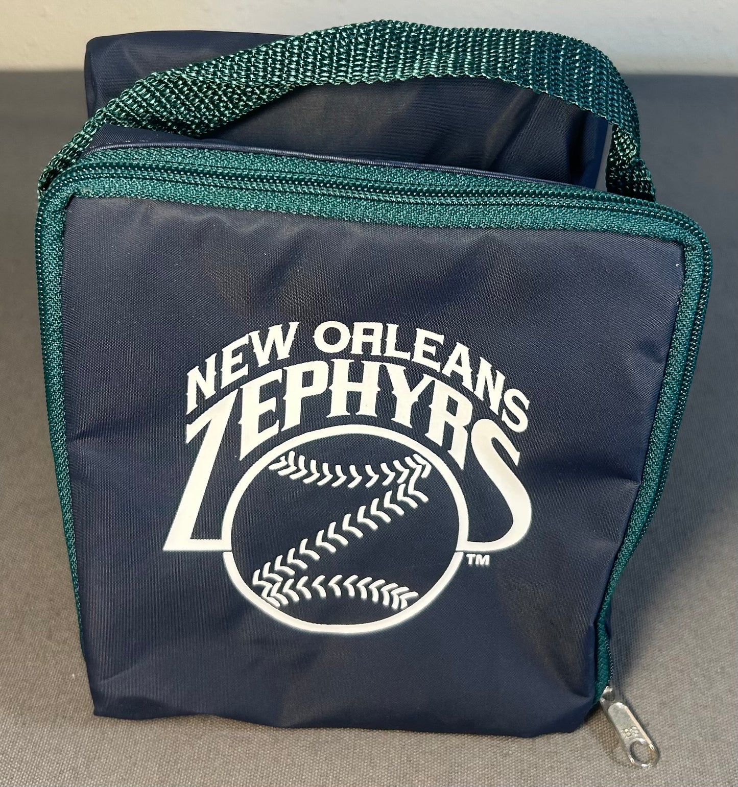 Vintage New Orleans Zephyrs Baseball Dickie Brennan & Co. Restaurant Group Insulated Mini Cooler Bag