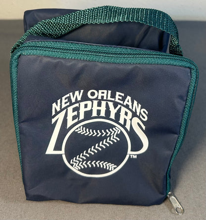 Vintage New Orleans Zephyrs Baseball Dickie Brennan & Co. Restaurant Group Insulated Mini Cooler Bag