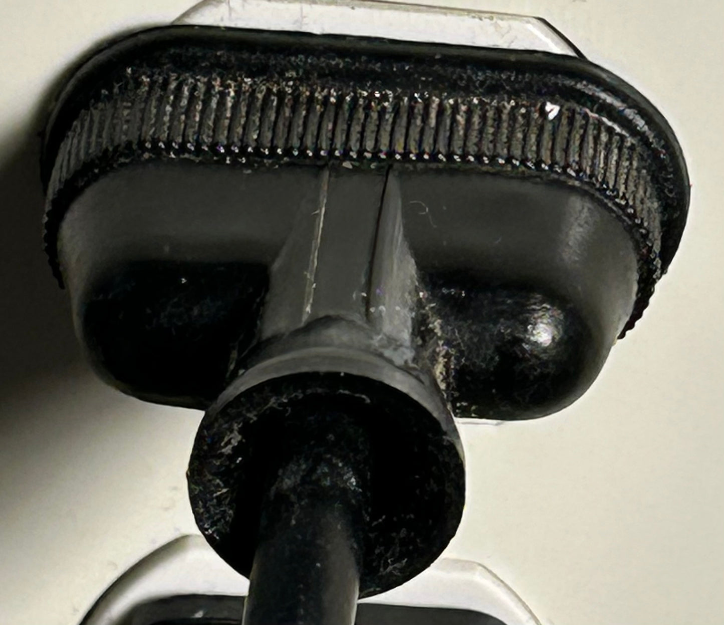 Vintage 1980’s Postmodern Brushed Brass Metal/White Wood Block Base Swingarm Floor Lamp