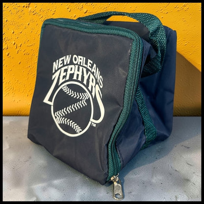 Vintage New Orleans Zephyrs Baseball Dickie Brennan & Co. Restaurant Group Insulated Mini Cooler Bag
