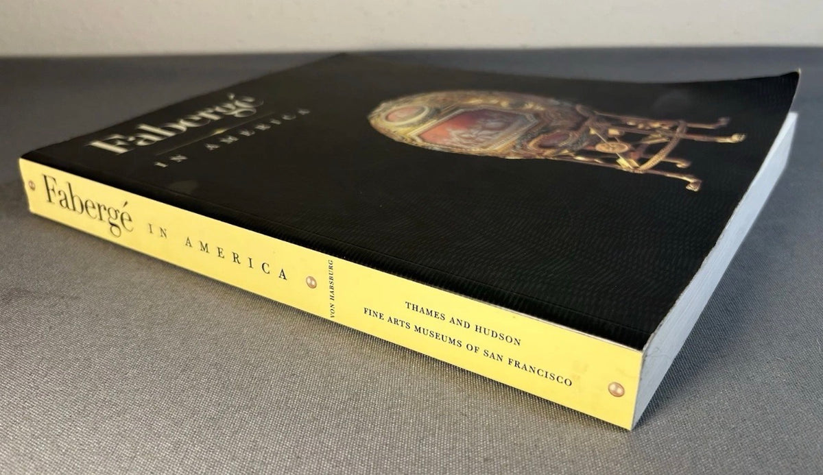 Vintage 1996 “Fabergé in America” by Géza von Habsburg Softcover Book
