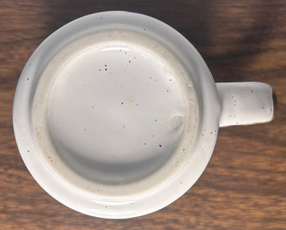 Vintage 1970’s New Orleans Birth Place of Jazz Speckled Stoneware Souvenir Coffee Mug