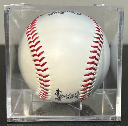 2006 Houston Astros Souvenir Rawlings Major League Baseball in Acrylic Display Case