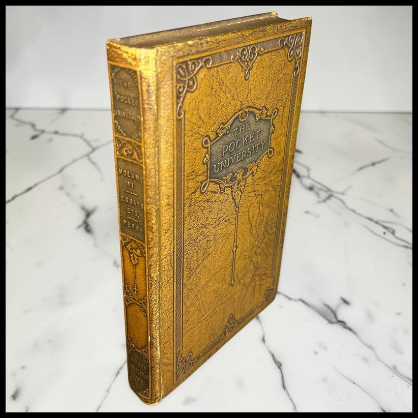 1927 American “The Pocket University - Volume VI, Part I: Webster” Hardcover Book