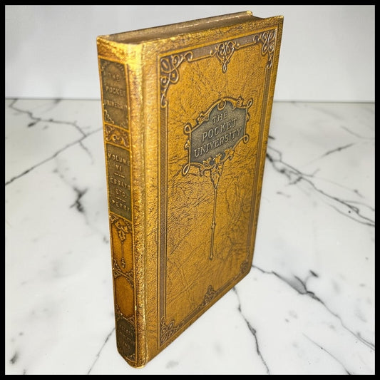 1927 American “The Pocket University - Volume VI, Part I: Webster” Hardcover Book