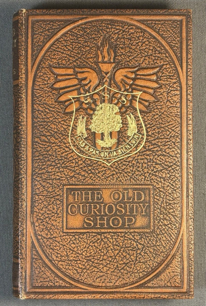 1930 “The Old Curiosity Shop” by Charles Dickens The World’s Classics Leather-bound Book
