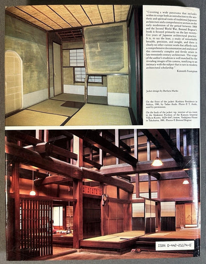 Vintage 1985 “Contemporary Japanese Architecture: Its Development and Challenge” by Botond Bognor Hardcover Book (Signed Copy)