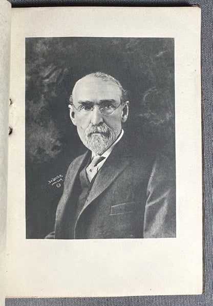 1918 University of Wisconsin Leather-Bound Commencement Invitation Program by E.A. Wright Company