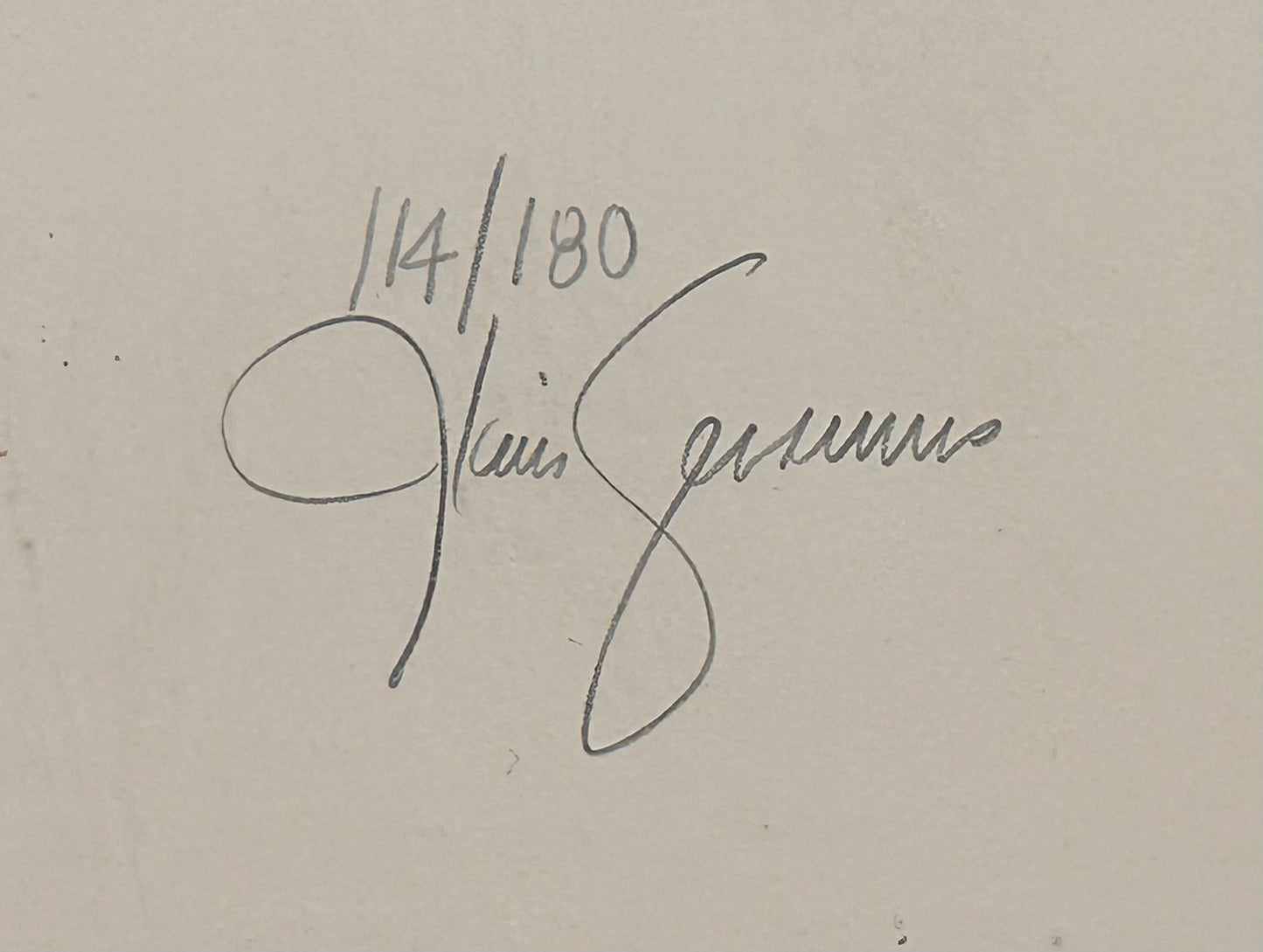 Joey Kim Sessums - “Singing a Prayer” Framed Limited Edition Signed Lithograph Print (#114/180) (Mississippi) (1981)