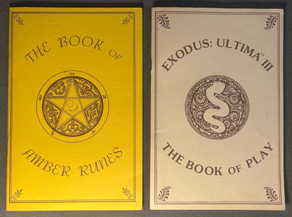 Vintage 1983 Exodus: Ultimata III Complete Big-Box PC Video Game Published by Origin Systems