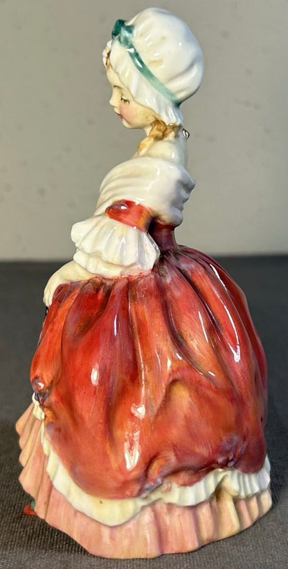 1940 English Royal Doulton Bone China Porcelain Peggy Figurine (Retired)