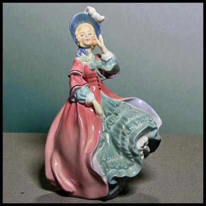 Vintage 1940-1973 English Royal Doulton Porcelain Spring Morning Figurine (HN 1922) (Retired)