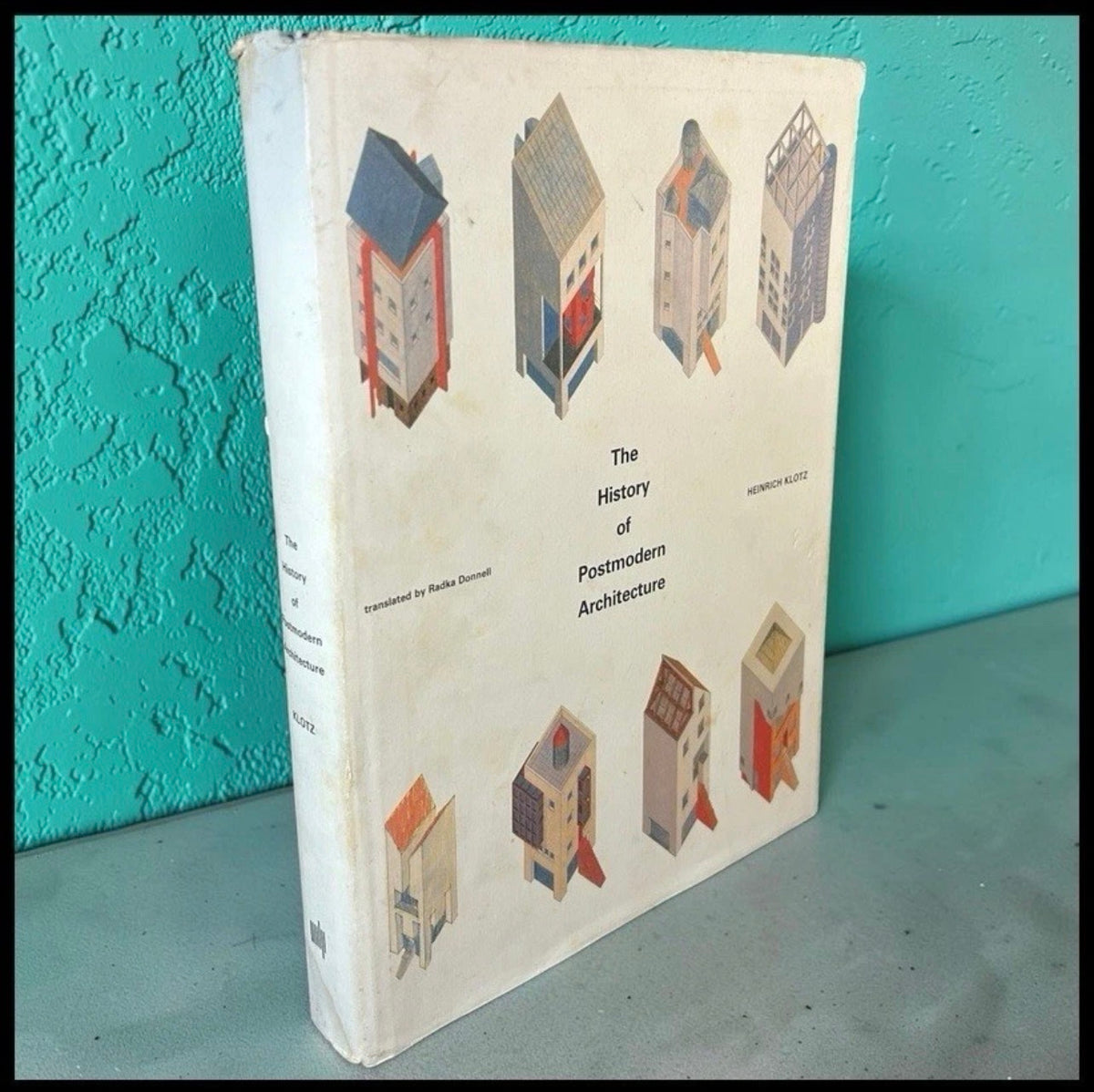 Vintage 1988 “The History of Postmodern Architecture” by Heinrich Klotz Hardcover Book