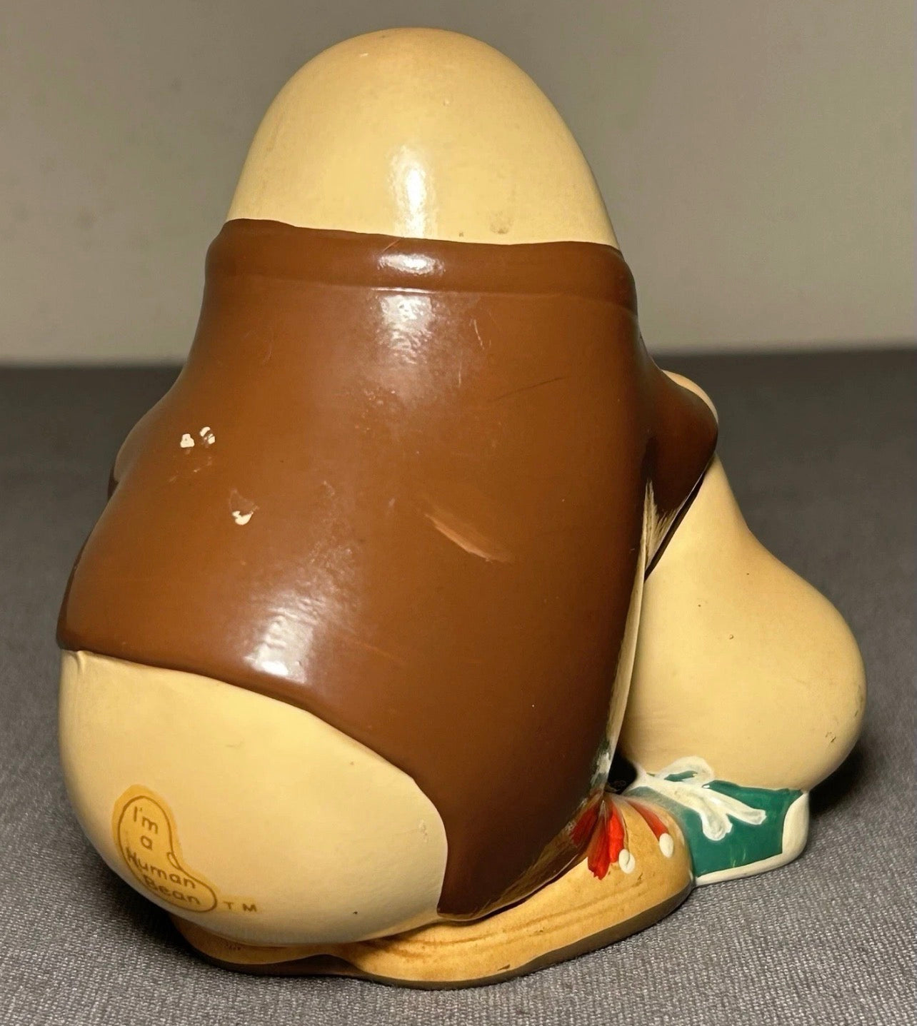 1981 Enesco Human Beans Grandpas Are Special Ceramic Figurine Made in Sri Lanka