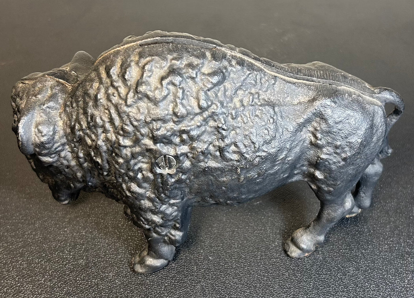 1920’s American A.C. Williams Company Cast Iron Bison Still Bank