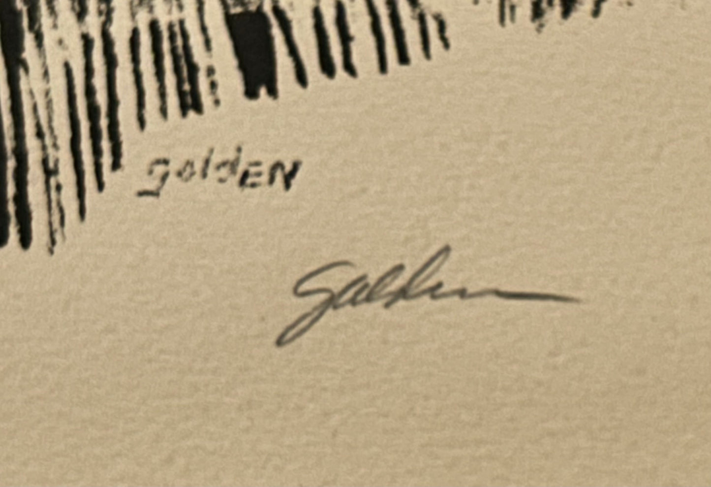 Rolland Golden - Civil War Framed Signed Limited Edition Lithograph Print (#36/200) (1970) (New Orleans)