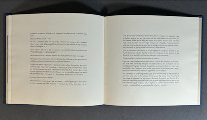 Vintage 1968 “A Nomination for the Presidency of the United States” Hardcover Book by Phillip M. Stern (Limited Edition #1/100) (Signed Copy) (Personalized to Barbara and Timothy Boggs)