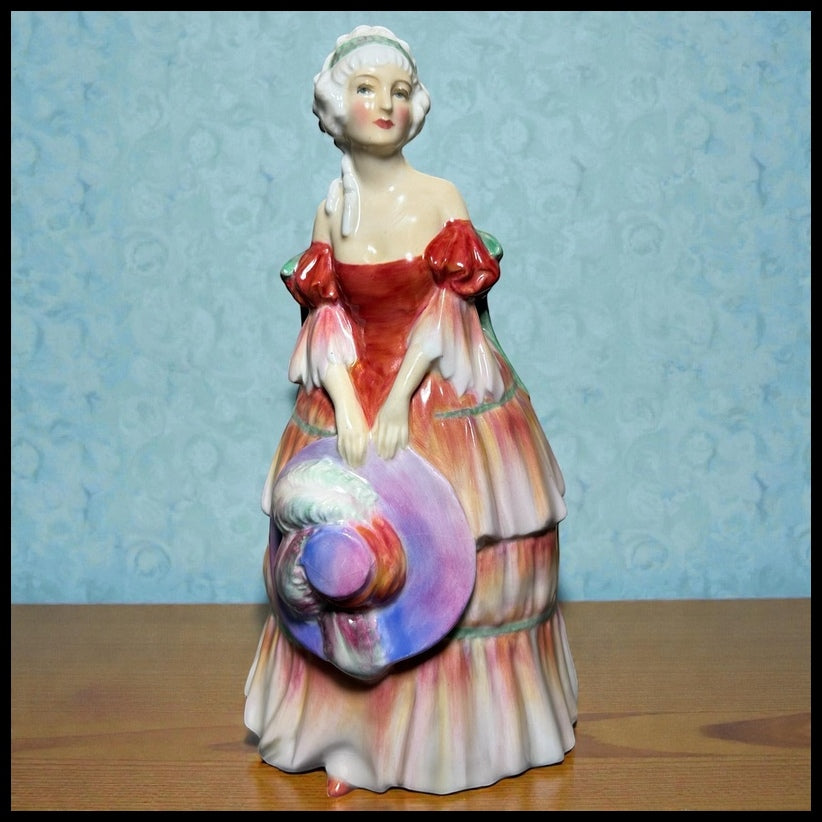 1939-1949 English Royal Doulton Porcelain Veronica Figurine (HN 1915) (Retired)