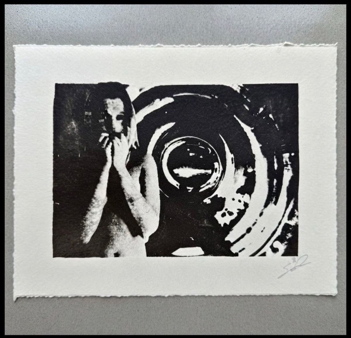 Sean Gardner - Untitled Surrealist Signed Limited Edition Intaglio Etching (#4/6) (Louisiana)