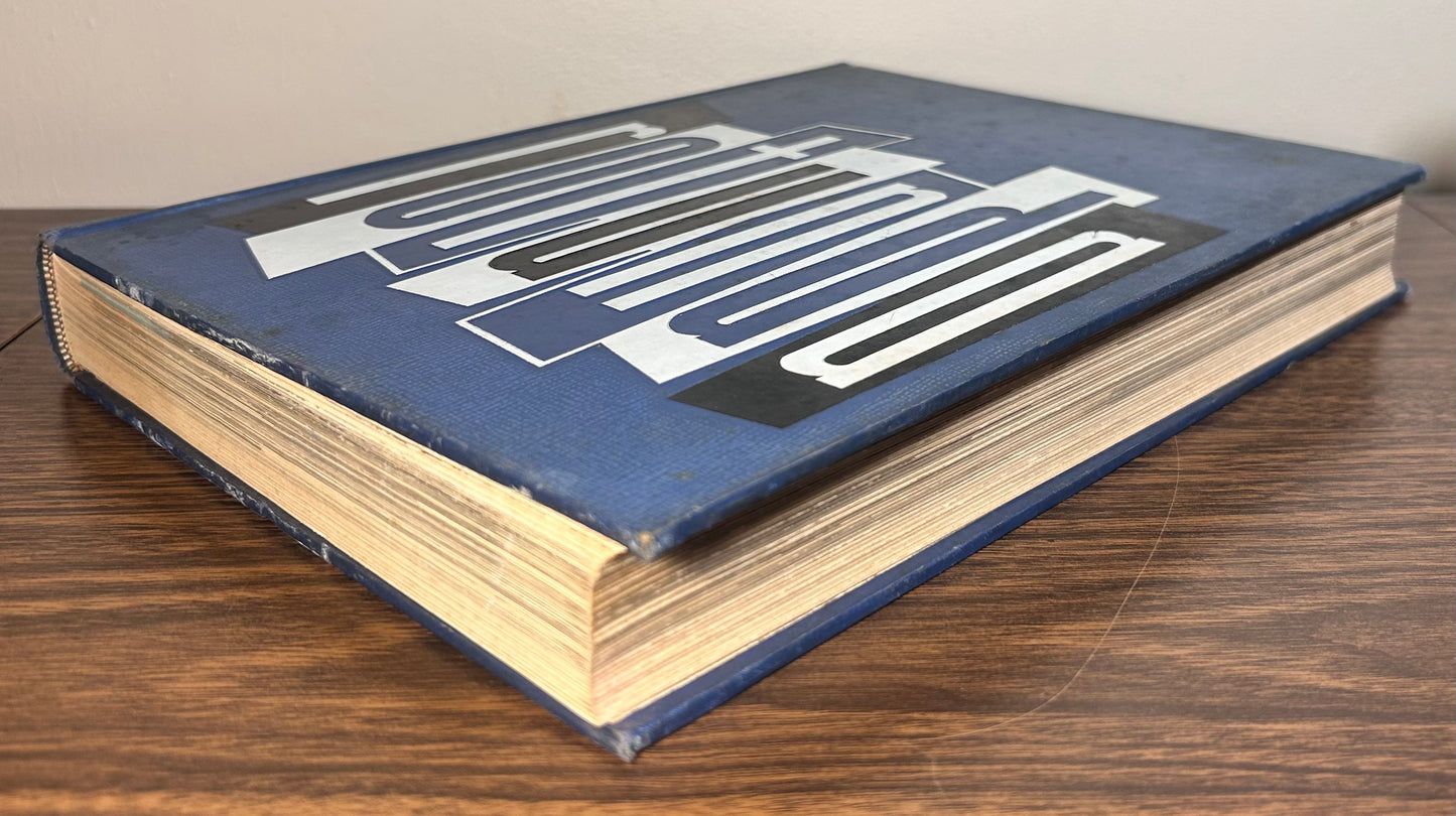 Vintage 1958 Southern Methodist University Mustangs Rotunda Hardcover Yearbook