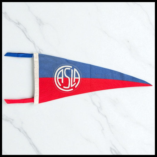 1941 Argentinian Club Atlético San Lorenzo de Almagro Baseball Felt Pennant