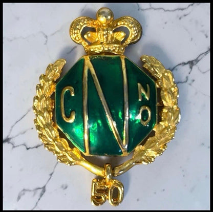 Vintage Late 1960’s/Early 1970’s American Certified Nurse Practitioners of New Orleans 50-Year Milestone Service Award Pin/Pendant