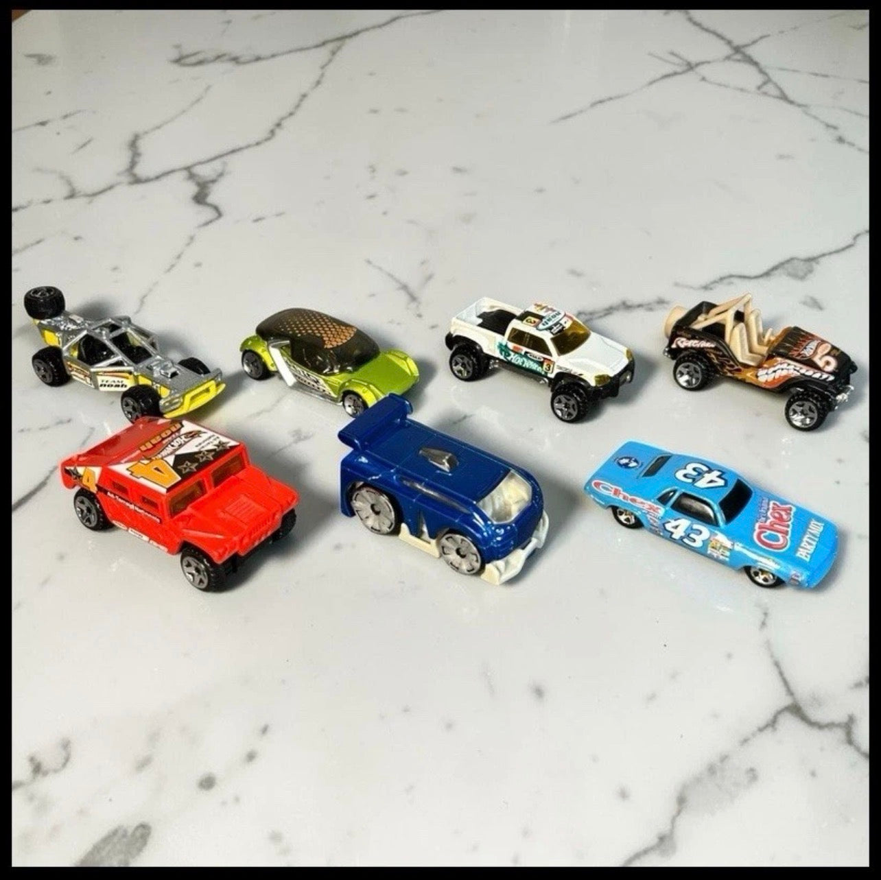 Lot of 7 Hot Wheels Cars