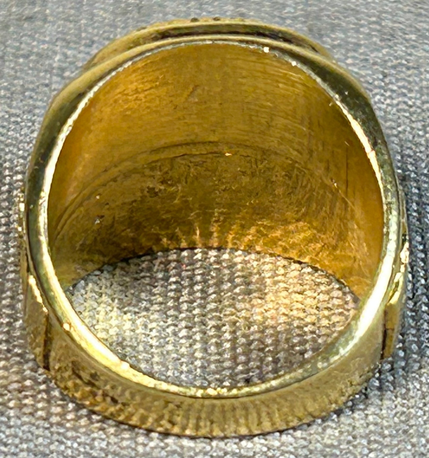 Vintage 2001 New Orleans Zephyrs Baseball Pacific Coast League Championship Coca-Cola Promotional Ring