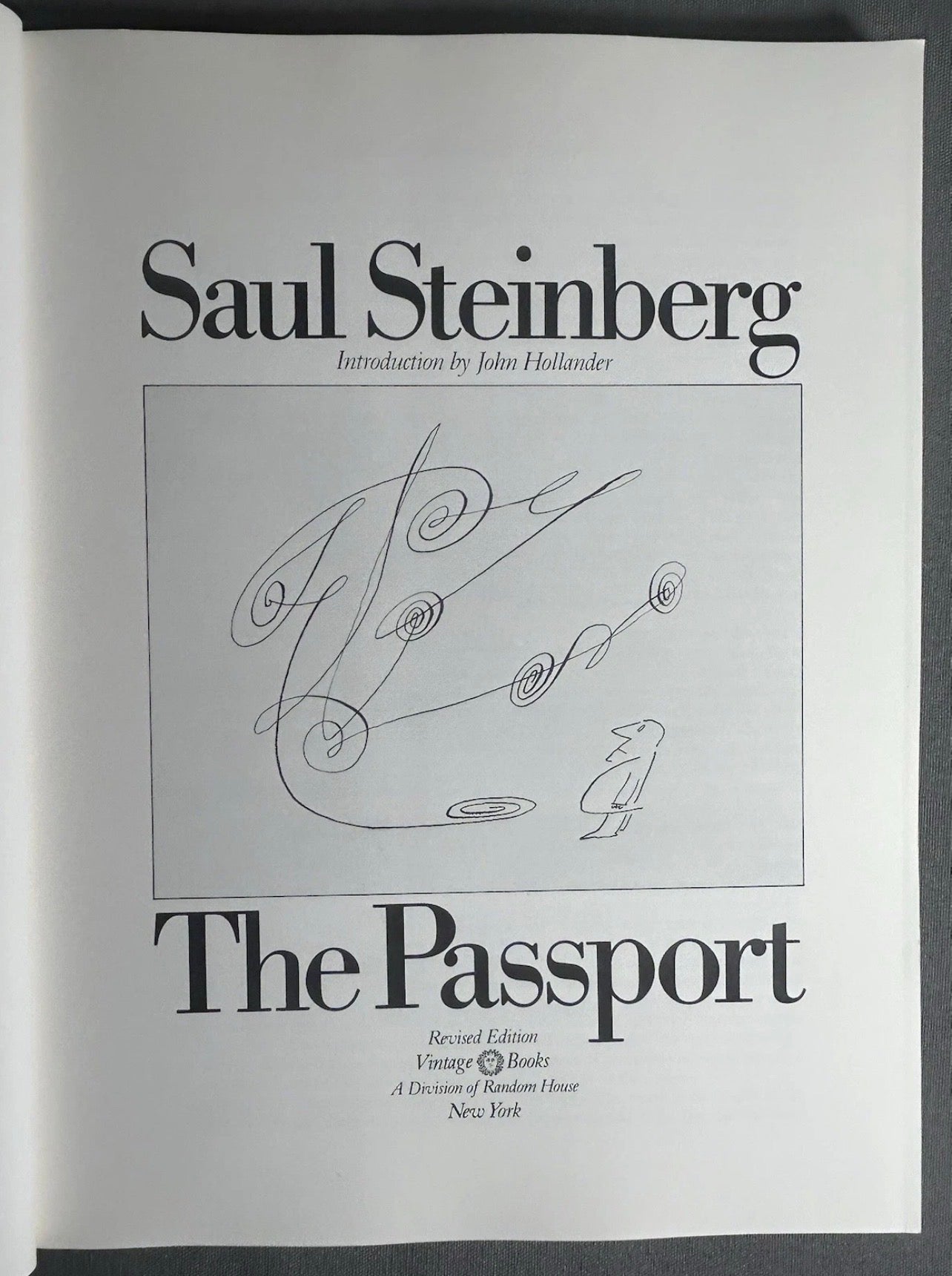Vintage 1979 “The Passport” by Saul Steinberg Paperback Book
