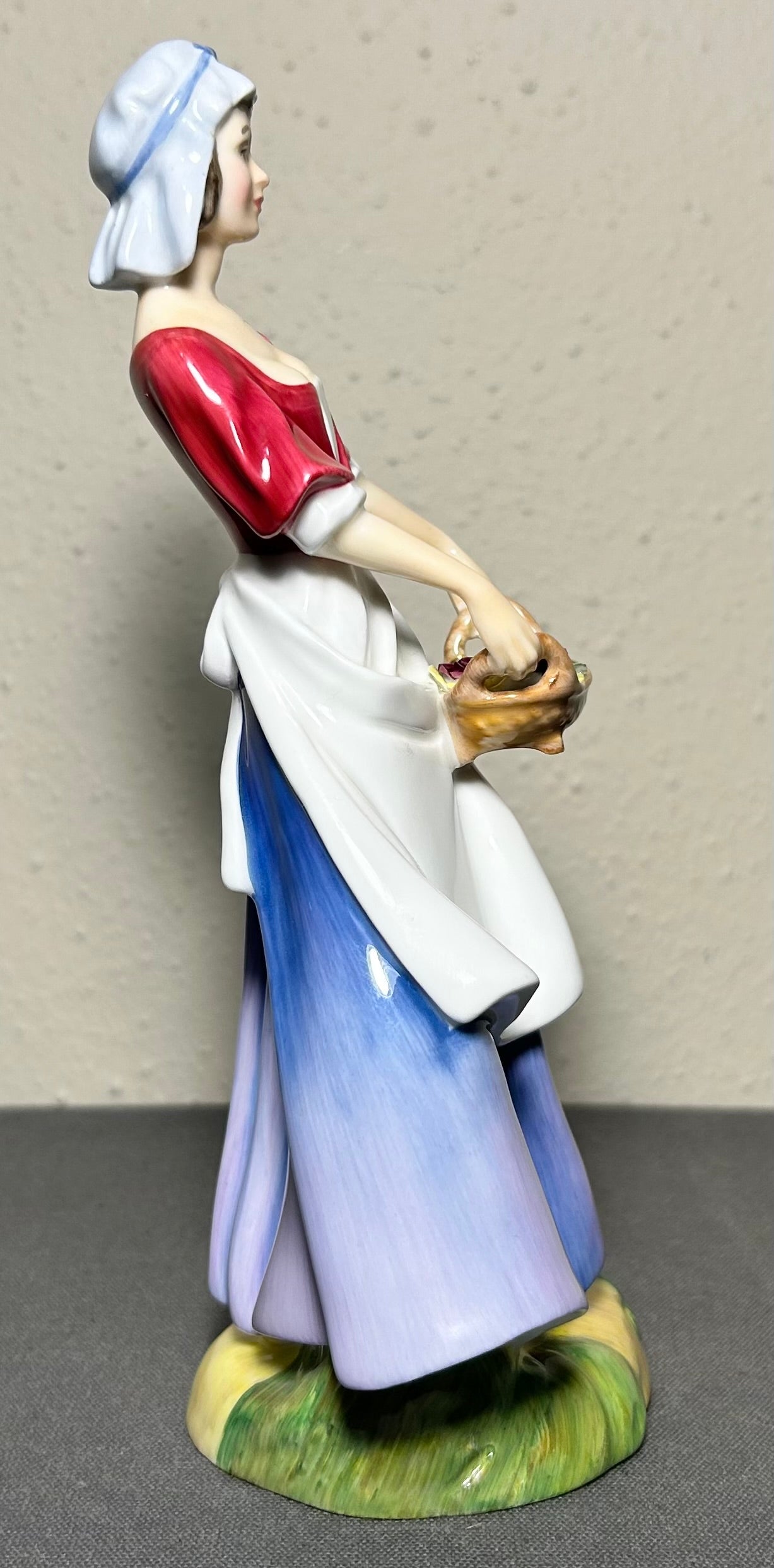 Vintage 1989 English Royal Doulton Porcelain Dawn Figurine (HN 3528) (Retired)