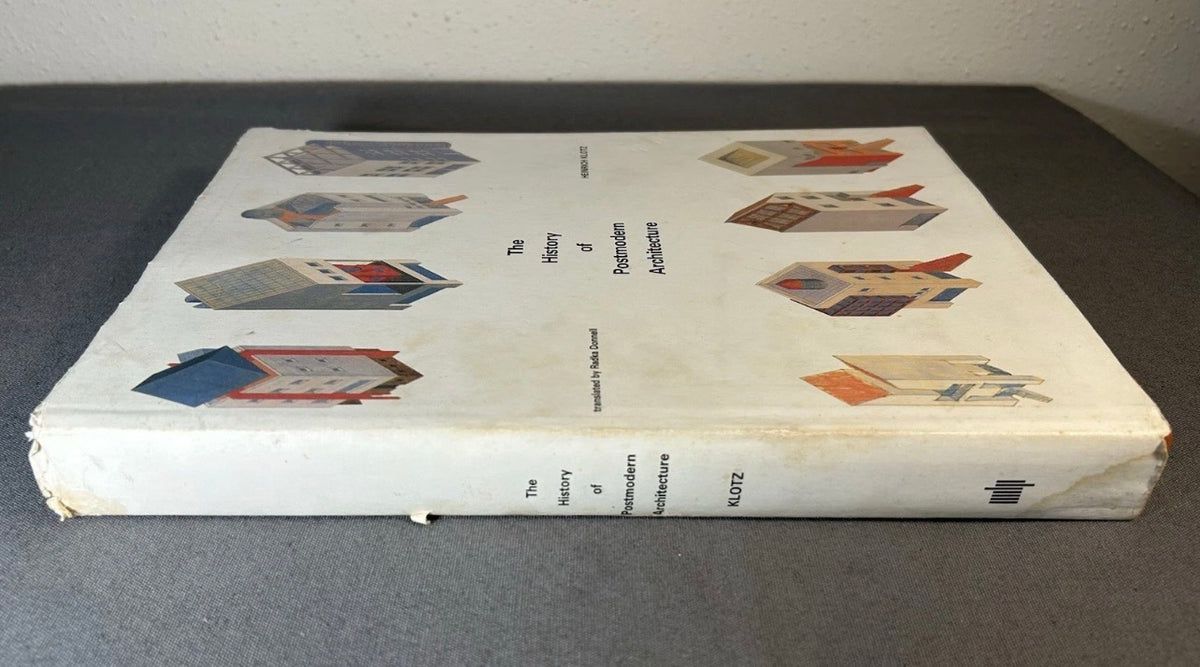 Vintage 1988 “The History of Postmodern Architecture” by Heinrich Klotz Hardcover Book