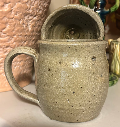 Vintage 1974 American Contemporary Kitschy Art Pottery Breast Boob Creamer Pitcher Signed Alwerth