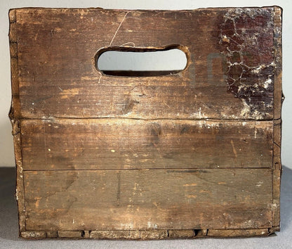 1940’s New Orleans Regal Beer American Brewing Company Wooden/Metal Strapped 24-Bottle Beverage Shipping Crate