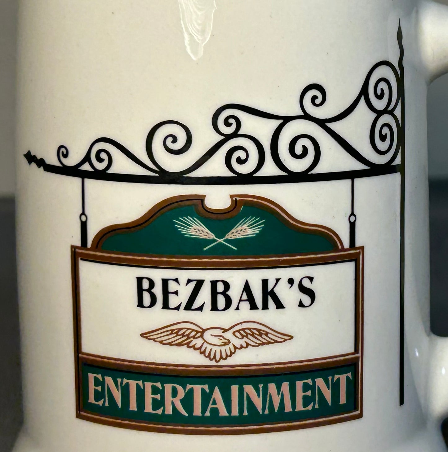Vintage 1970’s New Orleans Bezbak’s Entertainment Vul-Con Sci-Fi Convention Ceramic Mug Stein