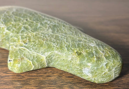 Vintage Canadian Inuit Serpentine Stone Whale Carving (20th Century)