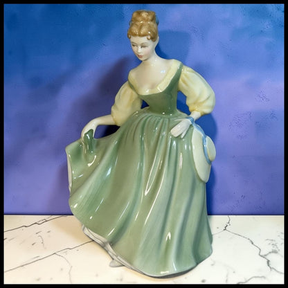 Vintage 1960’s English Royal Doulton Porcelain Fair Lady Figurine (Retired)