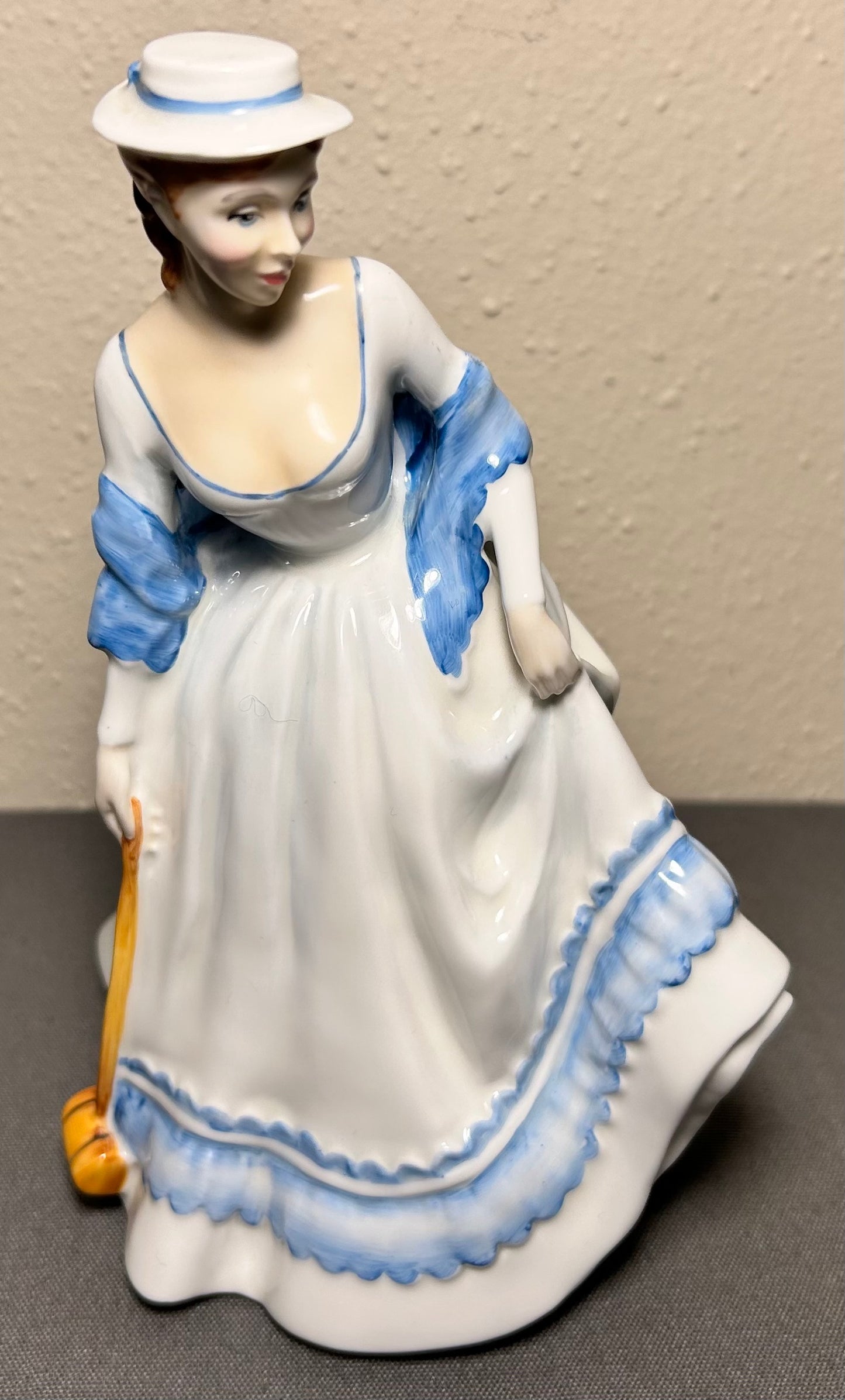 Vintage English 1987 Royal Doulton Porcelain Summertime Figurine (HN 3137) (International Collectors Club) (Retired)l
