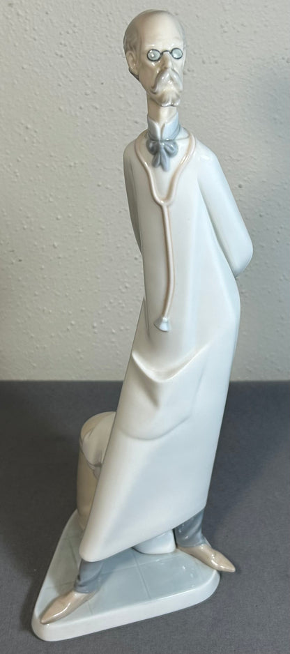 Vintage 1990’s Spanish Lladro Porcelain Doctor Figurine (#4602) (Retired)