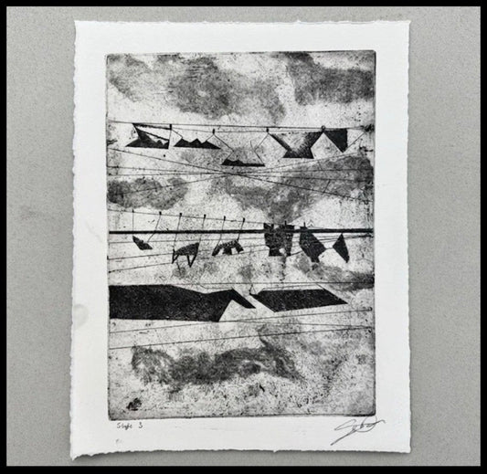 Sean Gardner - “Stage 3” Signed Intaglio Etching (Louisiana)