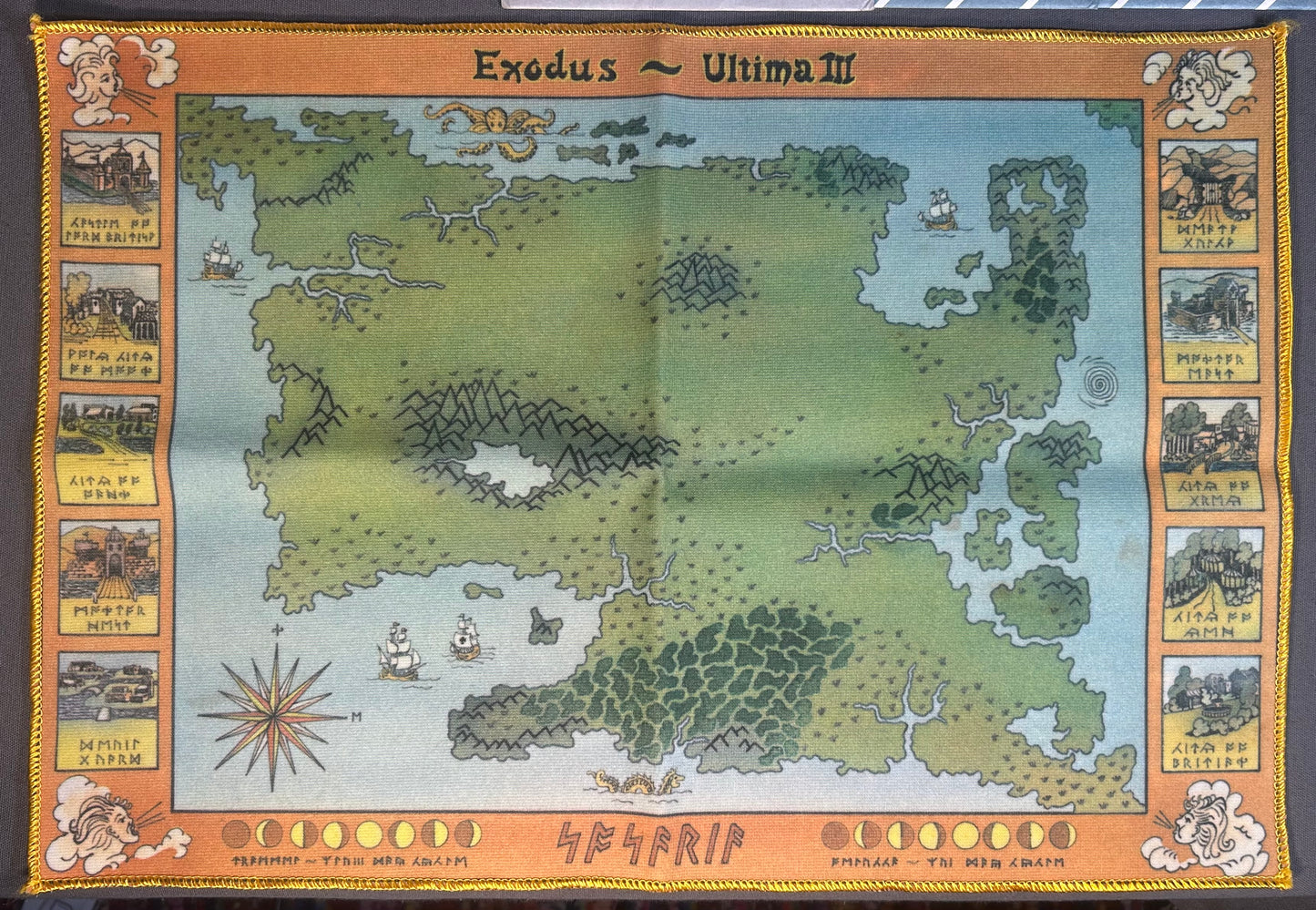 Vintage 1983 Exodus: Ultimata III Complete Big-Box PC Video Game Published by Origin Systems