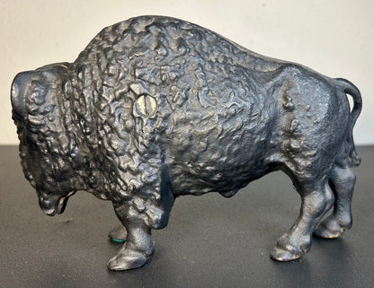 1920’s American A.C. Williams Company Cast Iron Bison Still Bank