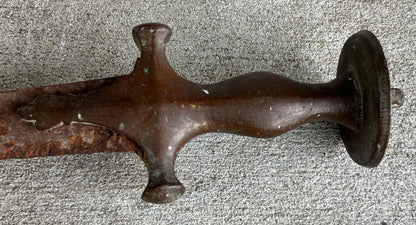 Early 19th Century Indo-Persian Tulwar Saber Sword Weapon